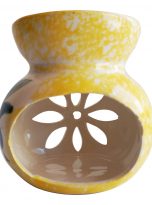 Sari-Seramik-Buhurdanlik-Kirmizi-Zeytin-Desenli-2