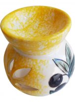 Sari-Seramik-Buhurdanlik-Kirmizi-Zeytin-Desenli-3